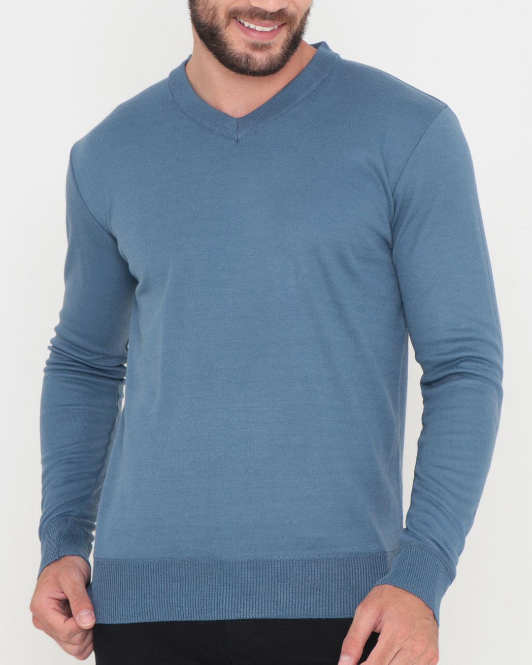 Tricot-Gola-V-Rep074-Azul-Med-Pgg---Azul-Medio