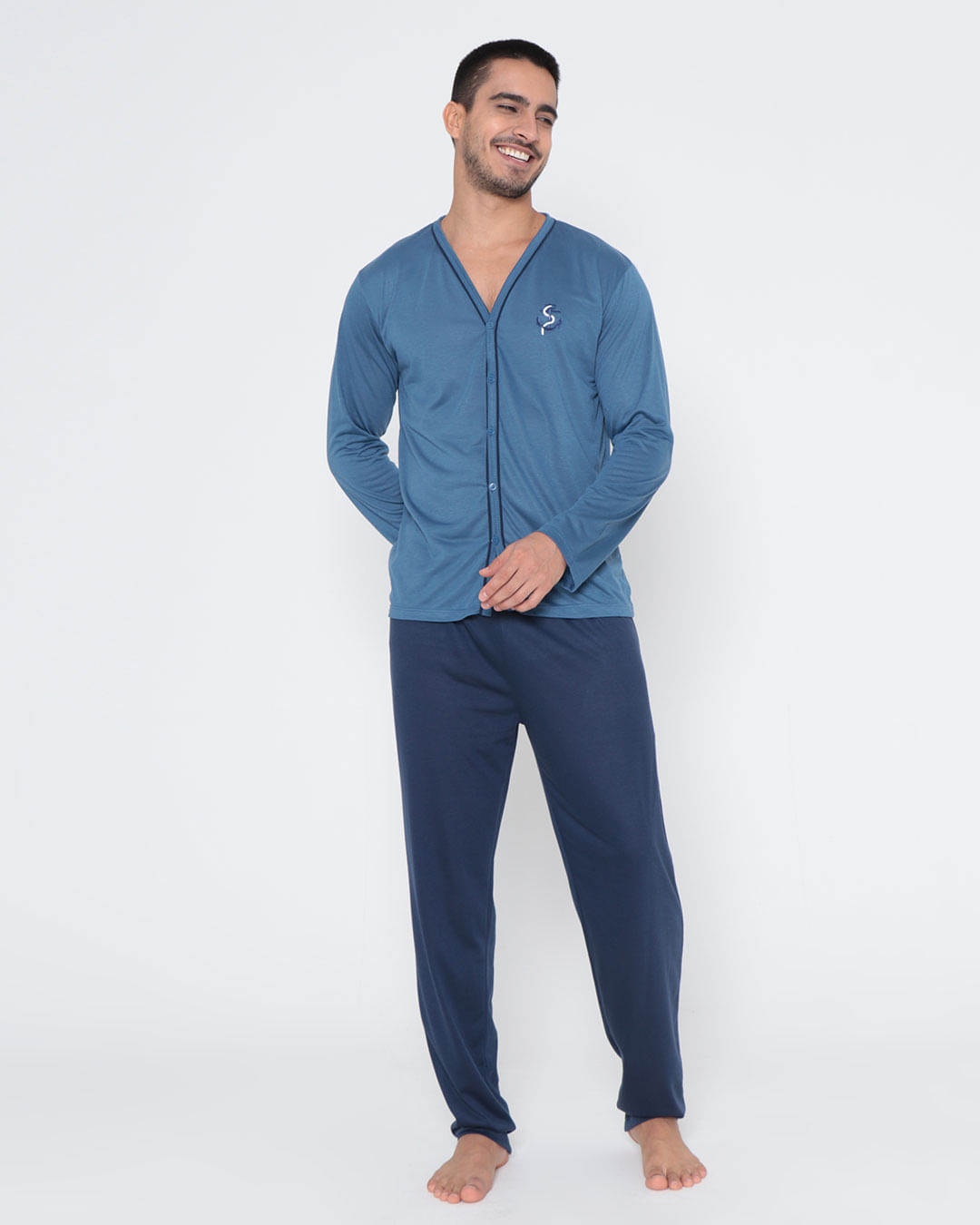 Pijama-Aberto-67507---Azul-Medio