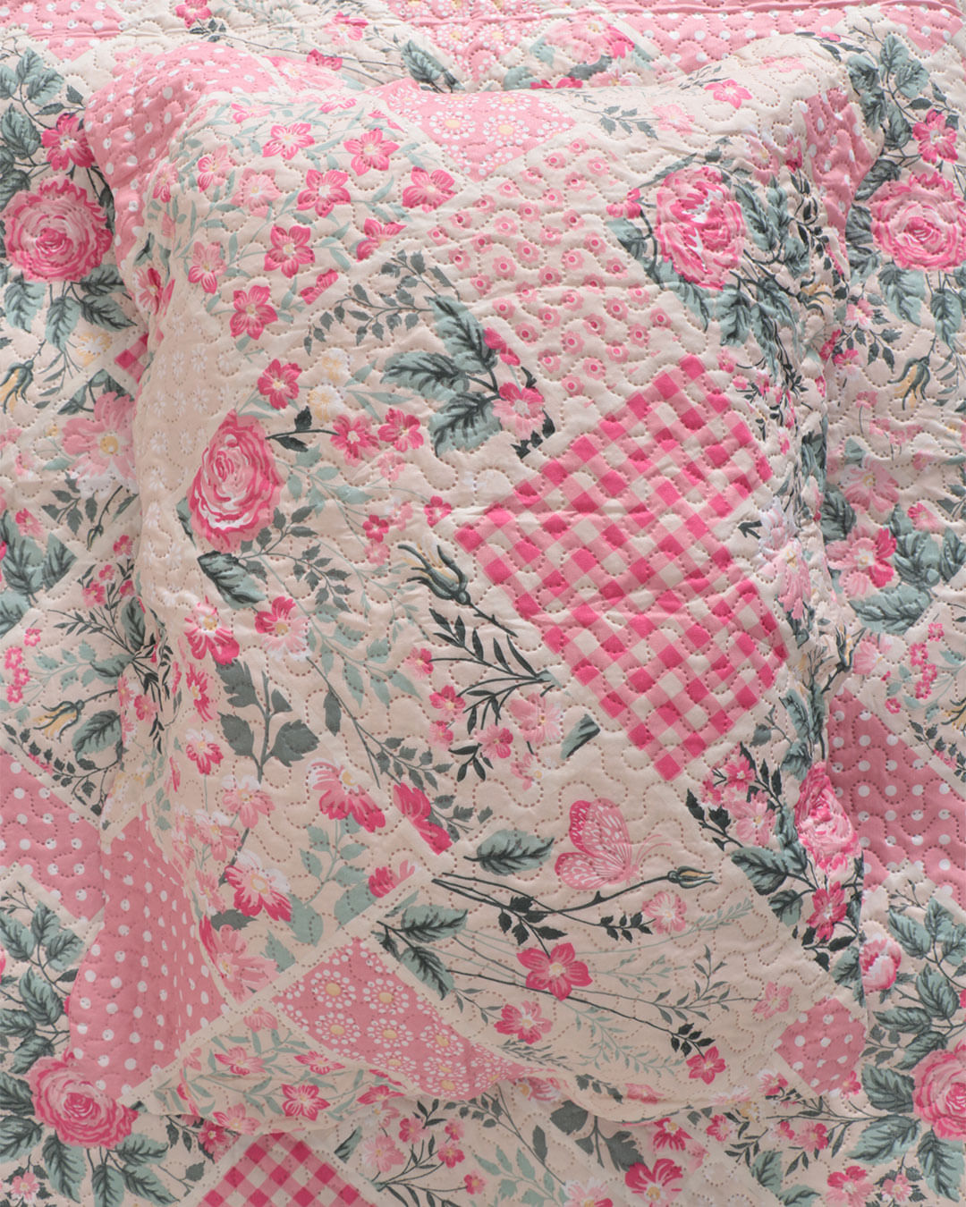 Kit-Colcha-Df-Casal-Bouti-C-03-Pcs---Rosa-Floral