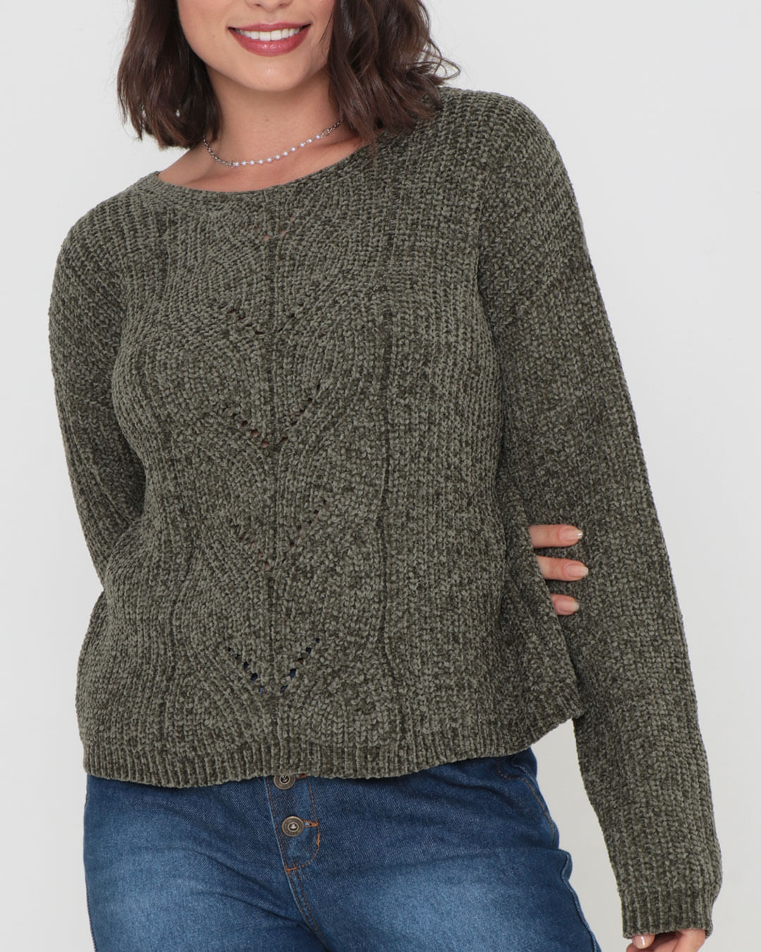 Sueter-Sgvcto12oliva-S102-Cont-Fem---Verde-Escuro