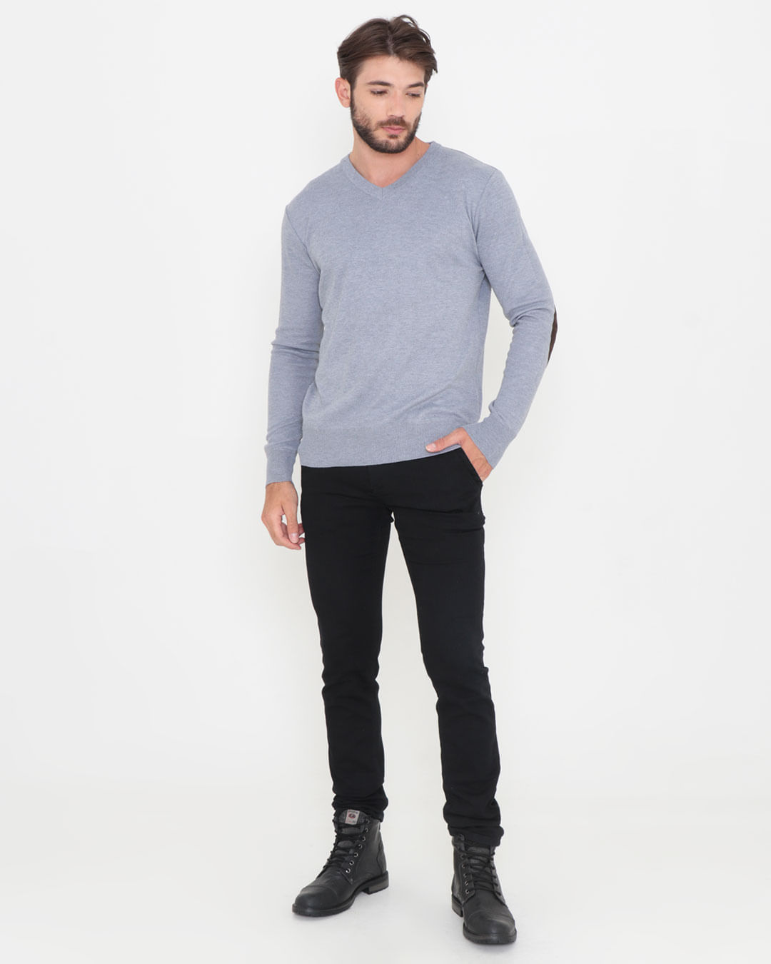 Tricot-Gola-V-Suede-Cinza-Pgg---Cinza-Claro