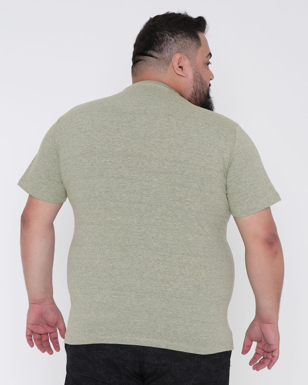 Camiseta-Cpm1-61101 -Mescla-Amarelo-Plus---Mescla-Claro