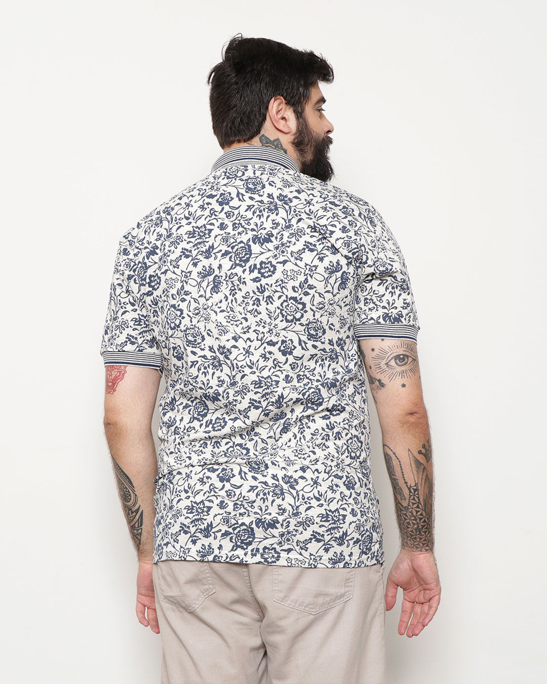 Polo-Ib-6854-Floral-Com-Bordado-Plus---Mescla-Floral