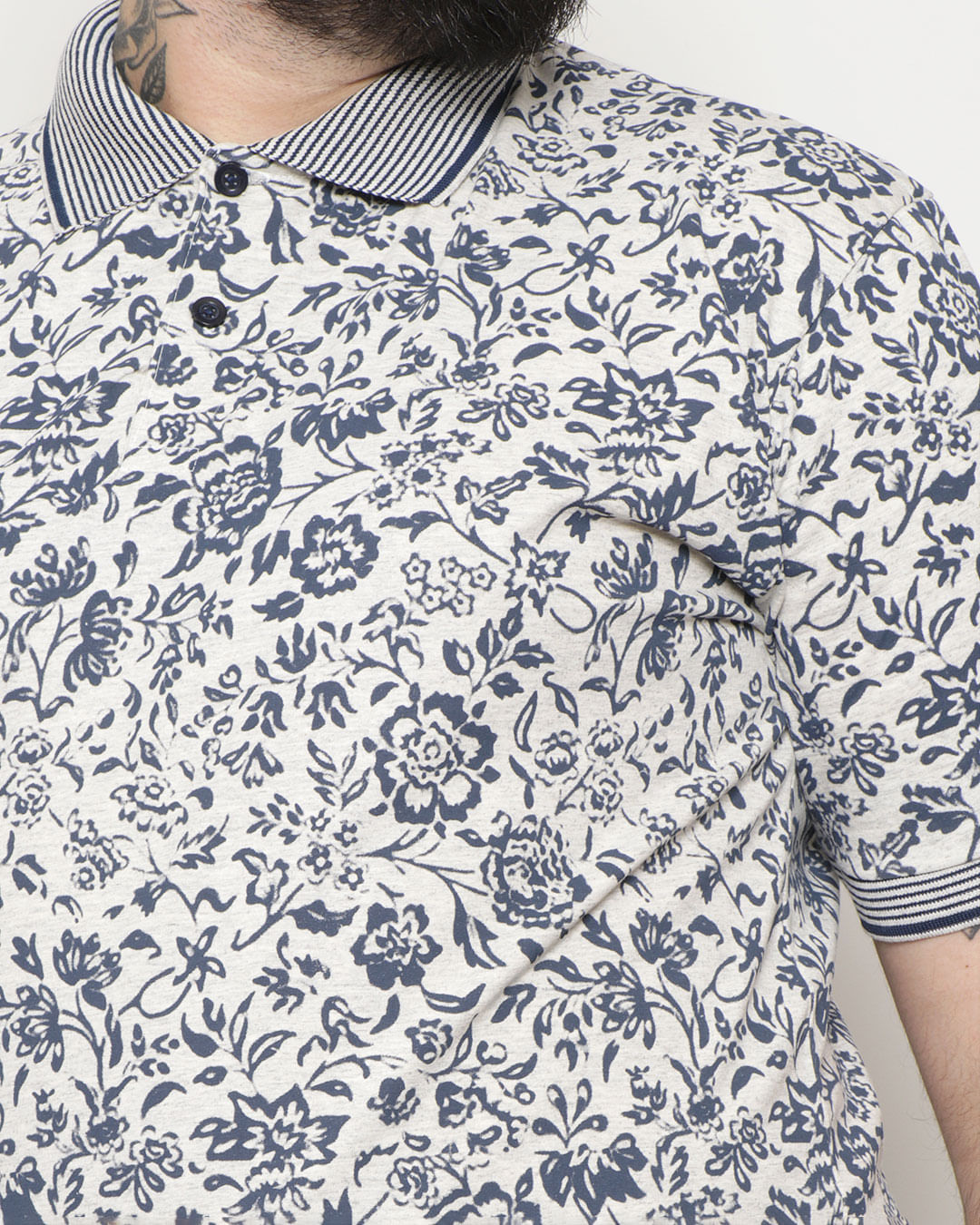 Polo-Ib-6854-Floral-Com-Bordado-Plus---Mescla-Floral