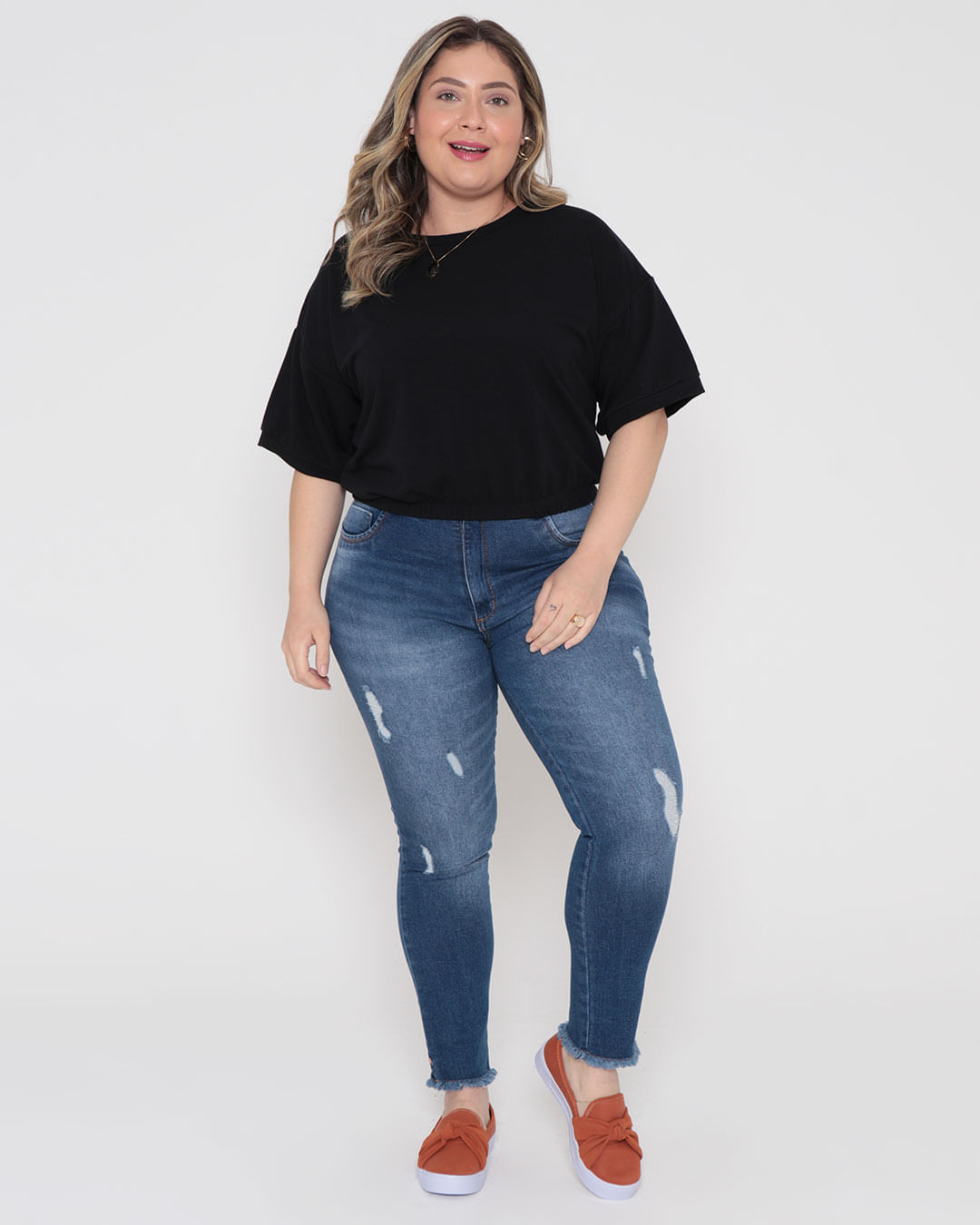 Calca-28367-Jeans-Midi-Fem-Tg---Blue-Jeans-Medio
