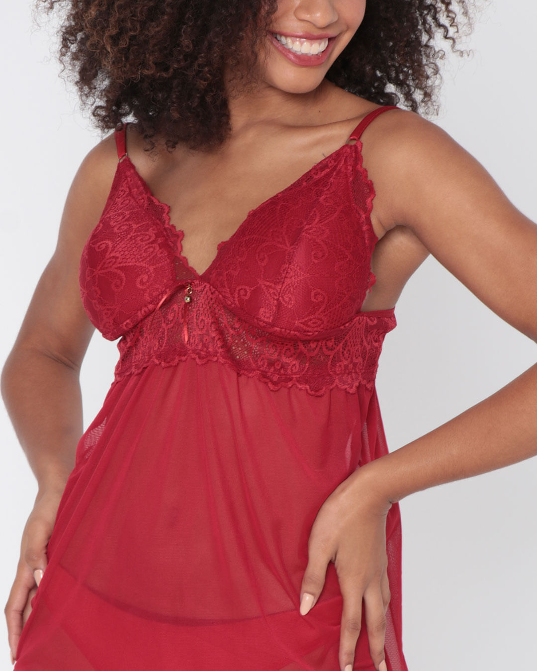 Camisola-C-Bojo-Tule-Renda7560---Vermelho-Medio