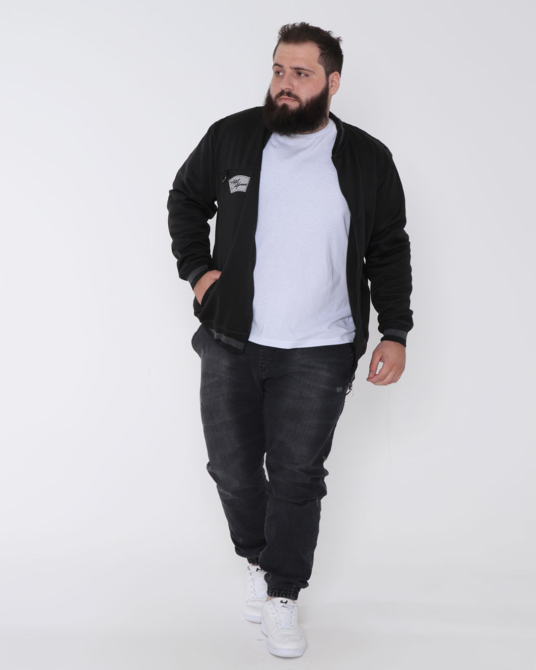 Bomber-Pa1-Nylon-Est-Costas-Plus---Preto
