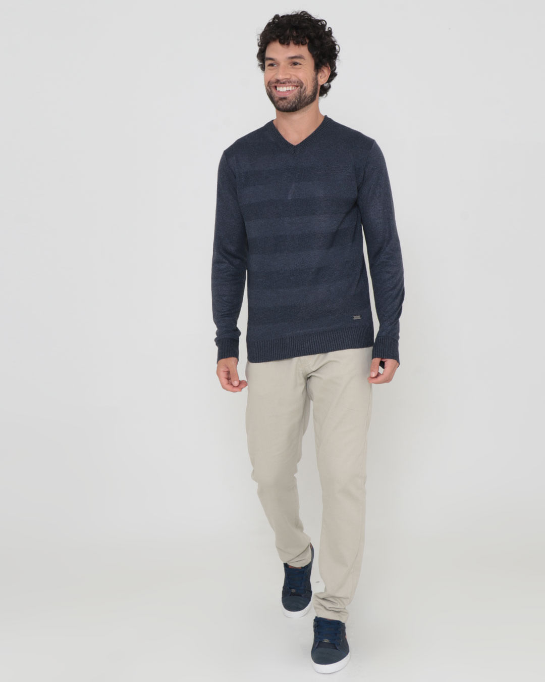Tricot-Sw002-Gola-V-List-Marin-Pgg---Marinho