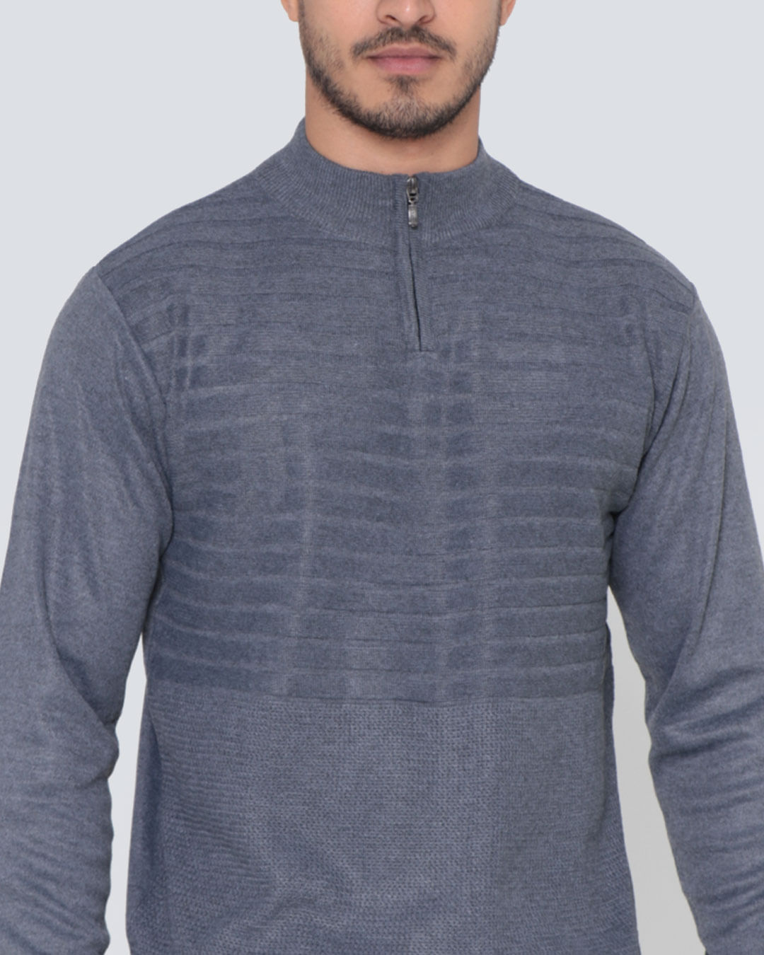 Tricot-Sw001-H-Zip-Text-Chumbo-Pgg---Cinza-Escuro