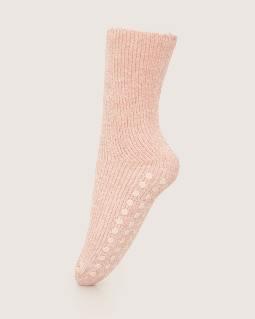 Meia-Chenille-Lisa-Tor27-Rosa---Rosa-Claro