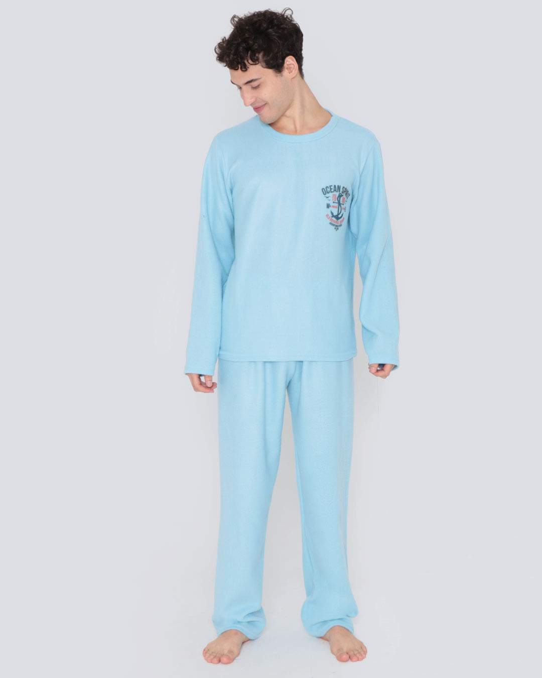 Pijama-Soft-Gola-Careca-Ref-409-2---Azul-Claro