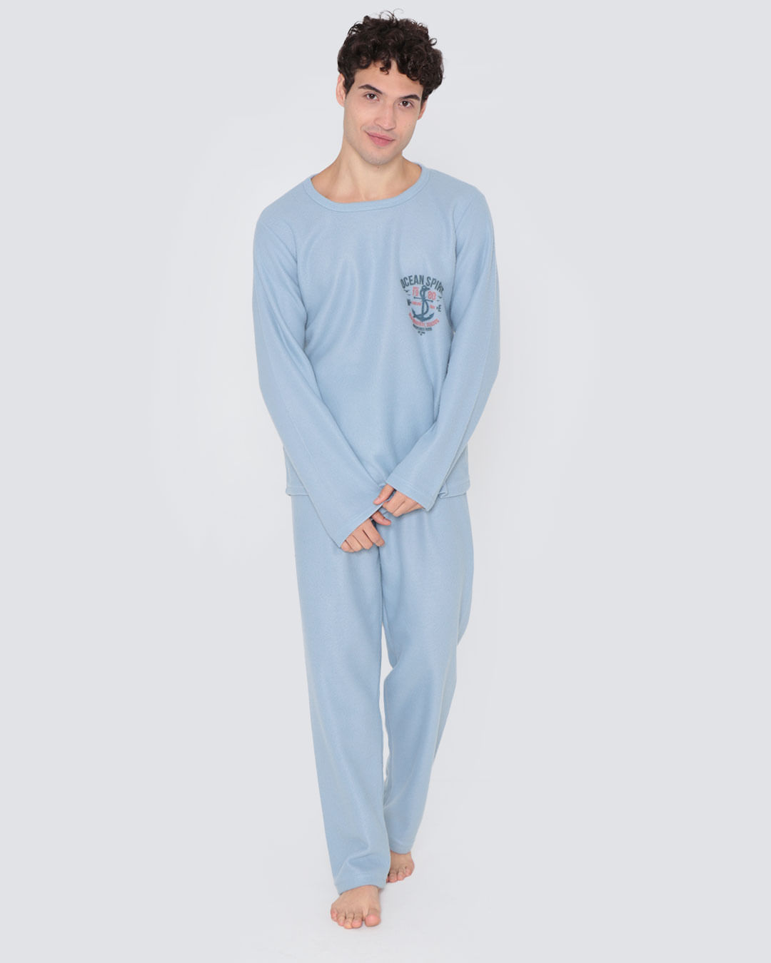 Pijama-Soft-Gola-Careca-Ref-409-2---Cinza-Claro