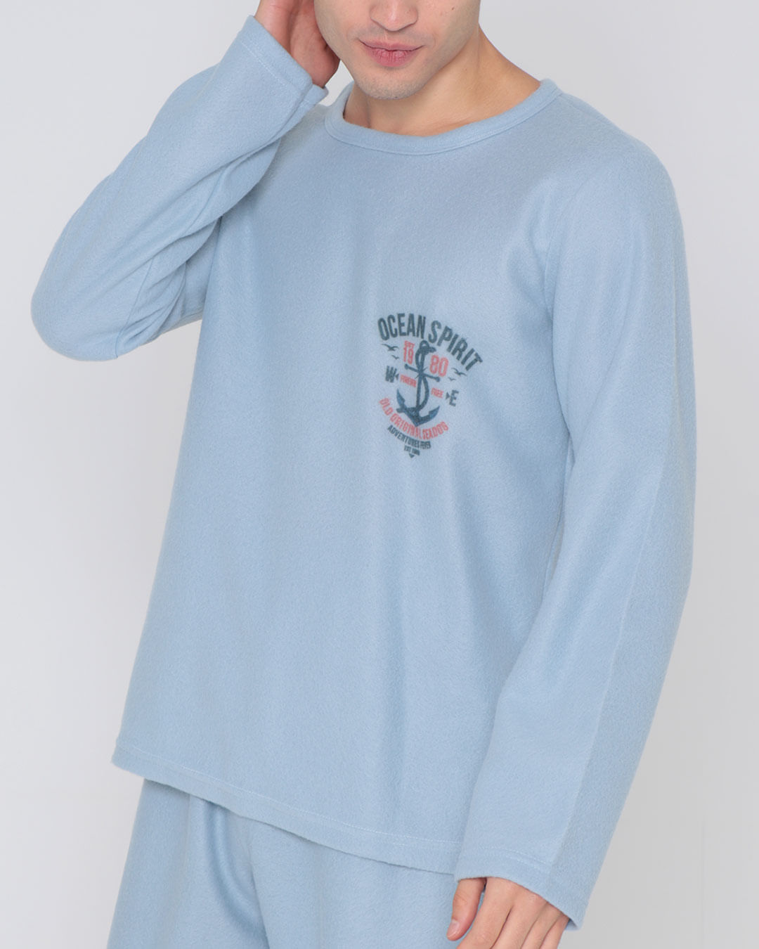 Pijama-Soft-Gola-Careca-Ref-409-2---Cinza-Claro
