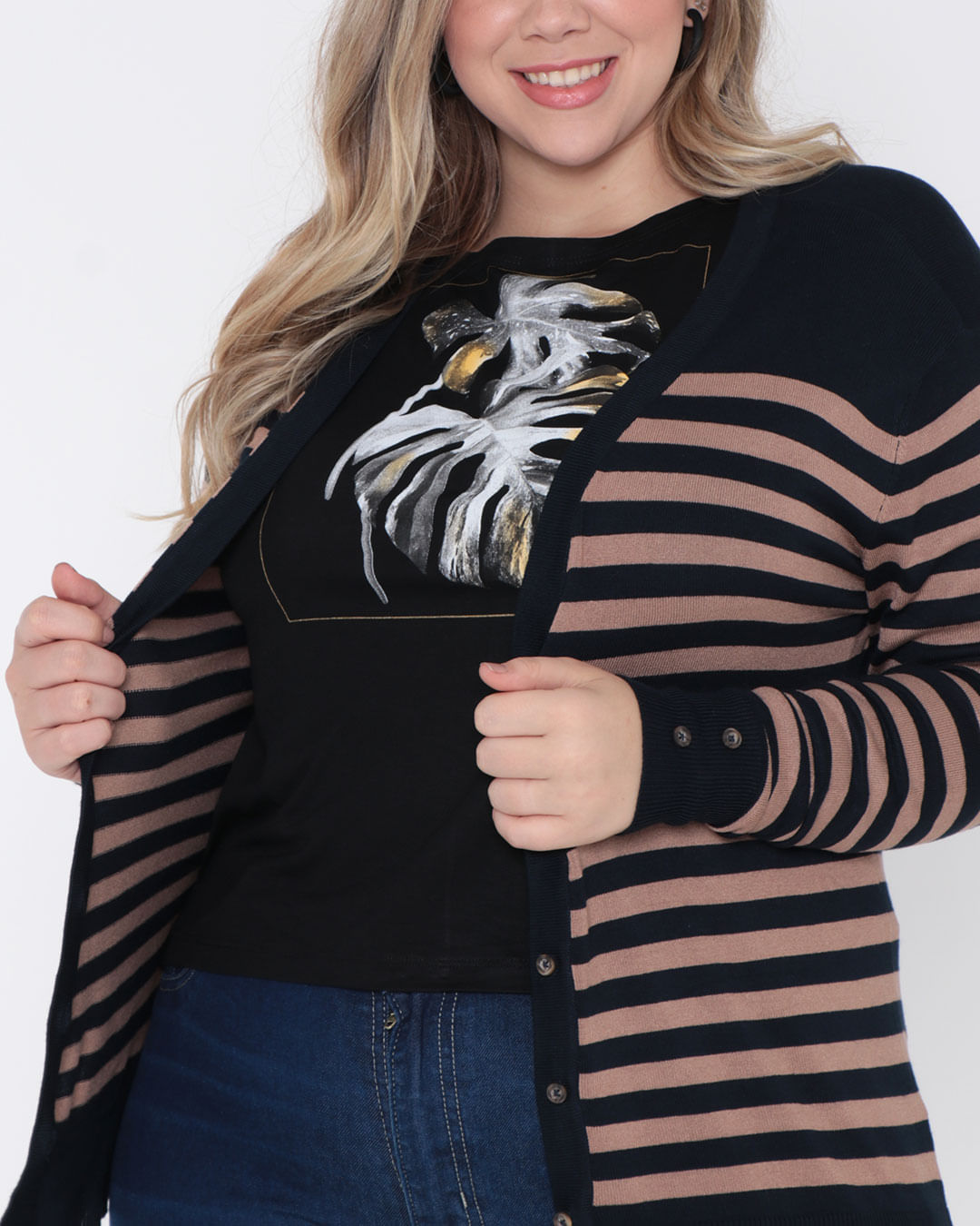 Cardigan-Listrado-Fem-Tg-Cgvplus200---Marrom-Listrado