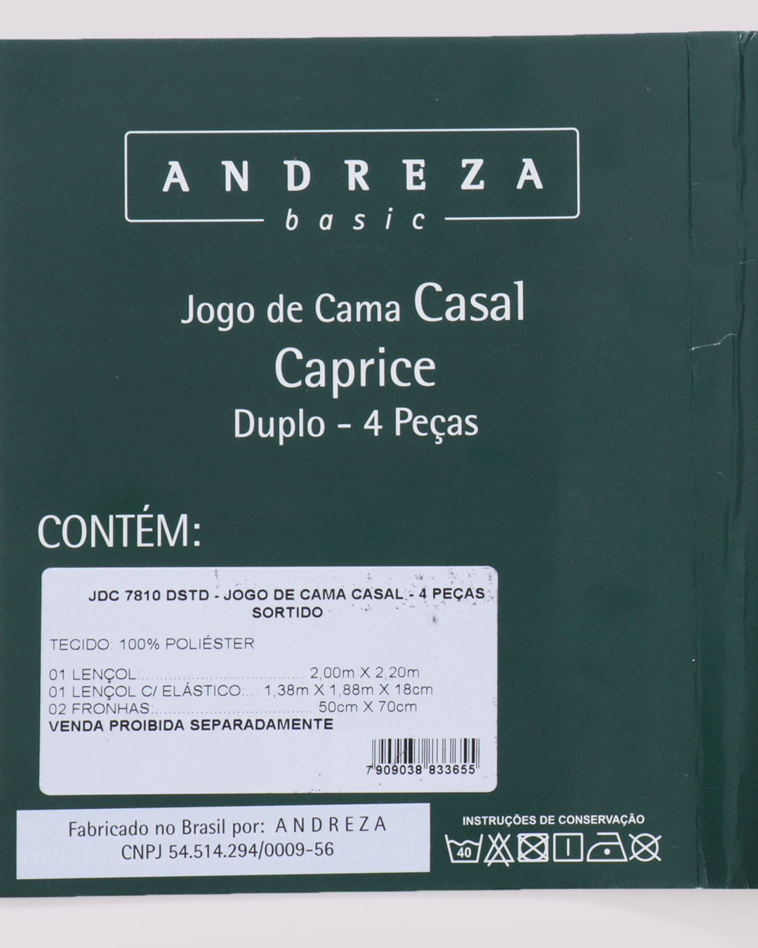 Jogo-De-Cama-Casal-Caprice---4-Pecas---Lilas-Claro