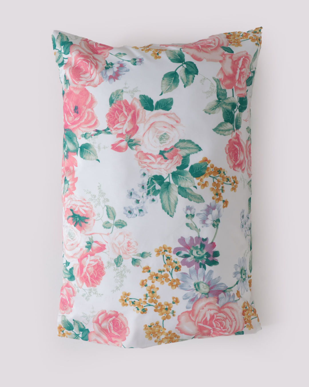 Jogo-De-Cama-Casal-Caprice---4-Pecas---Off-White-Floral
