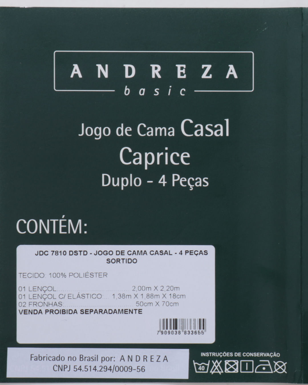 Jogo-De-Cama-Casal-Caprice---4-Pecas---Off-White-Floral