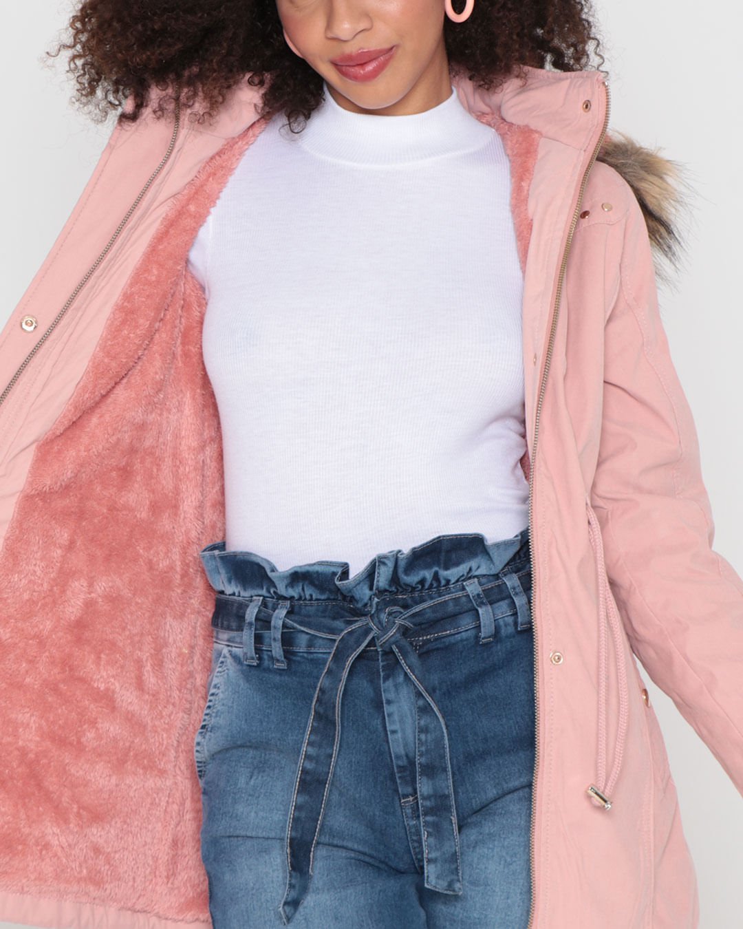 Parka-Com-Pelo-Srj-Fem-Pfj01---Rosa-Claro