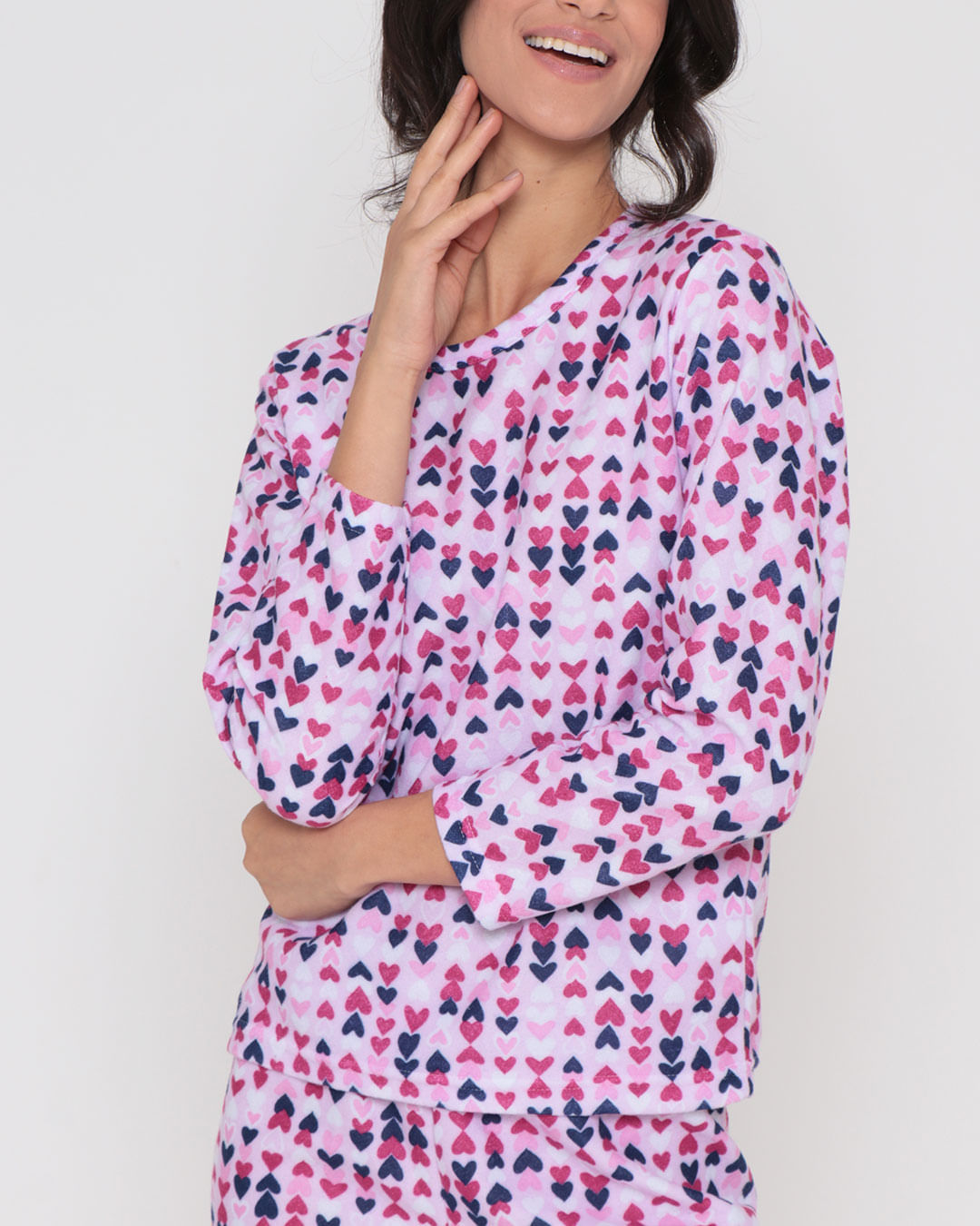 Pij-Longo-Soft-Estampado-Cora05s---Rosa-Outros