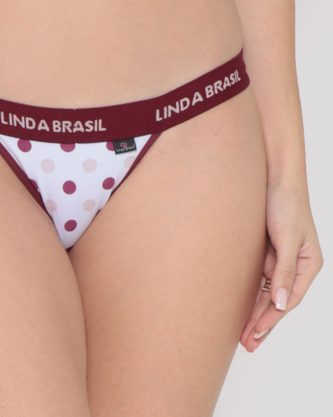 Calc2406string-Estamp-Elastico-Largo---Vinho