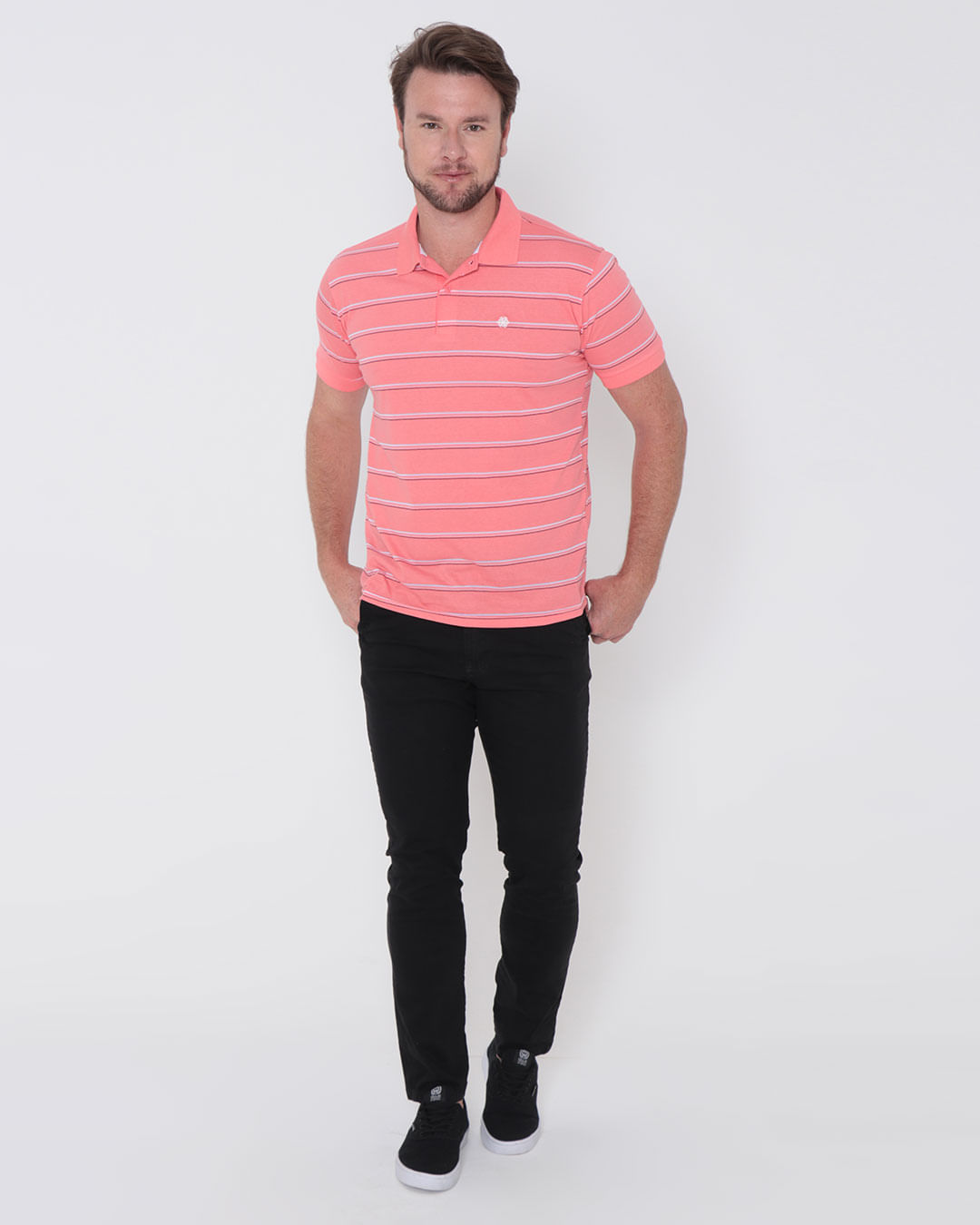 Polo-Ib12406-Listra-Coralbco-Pgg---Laranja-Claro