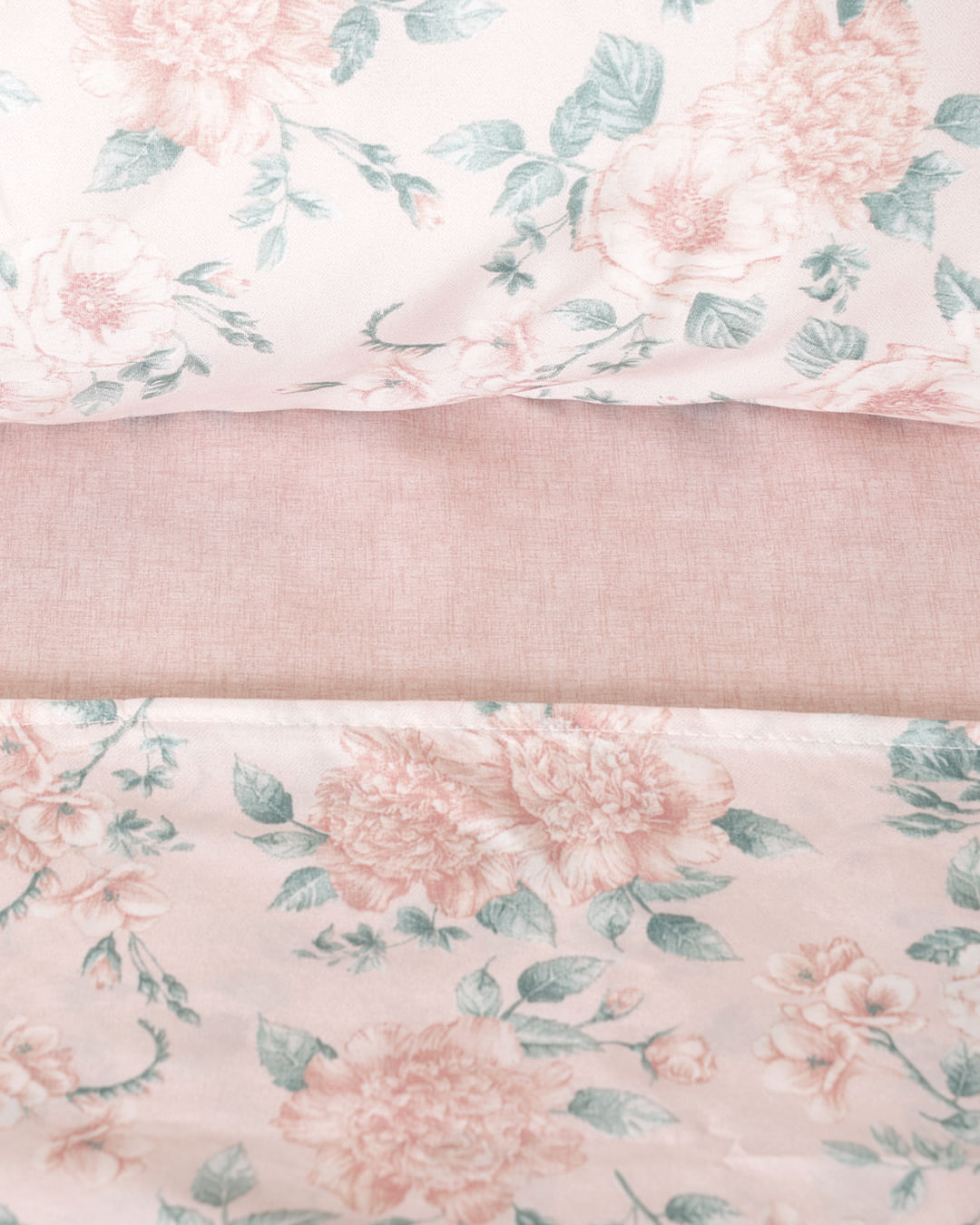 Jogo-De-Cama-Queen-Caprice---4-Pecas---Rosa-Floral