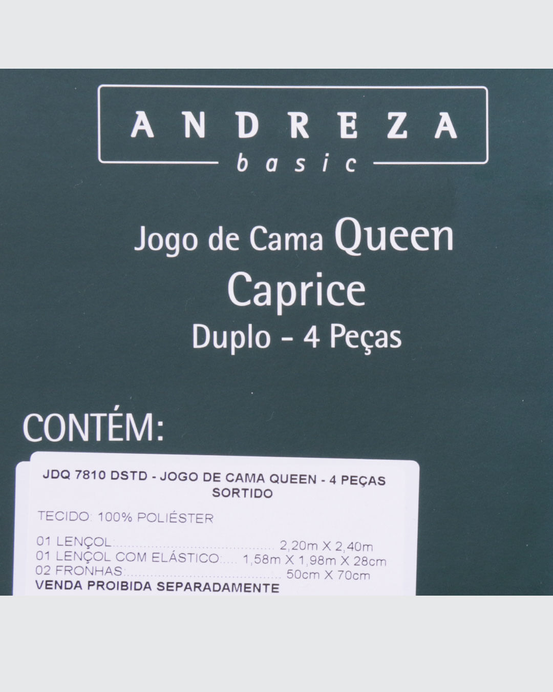Jogo-De-Cama-Queen-Caprice---4-Pecas---Verde-Geometrico