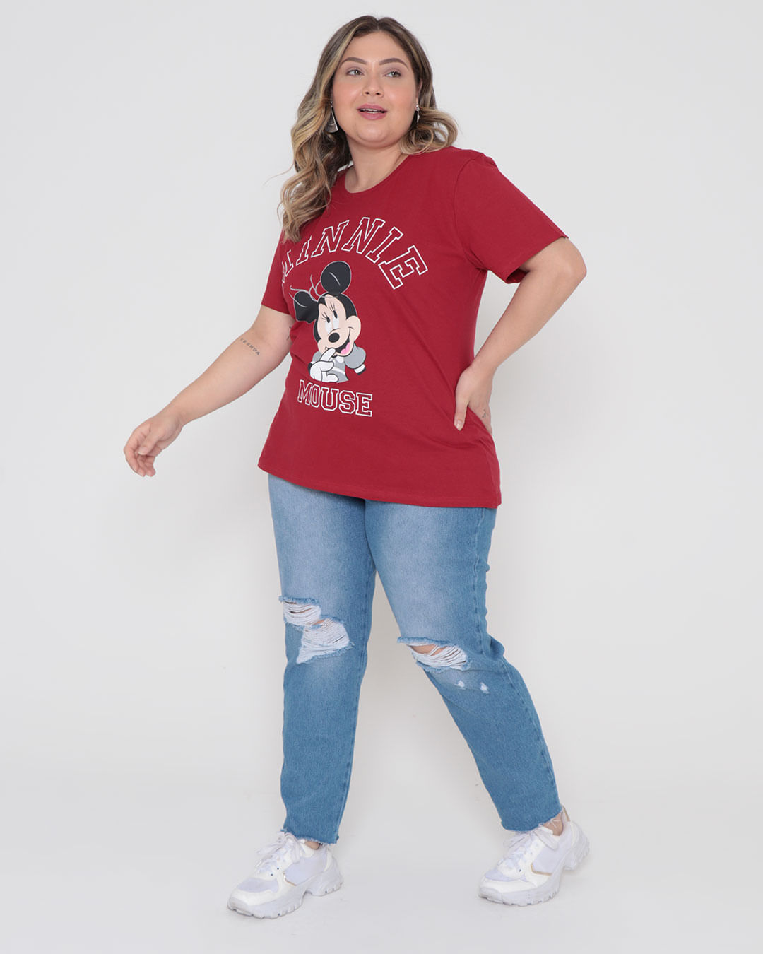 Camiseta-2049-Minnie---Vermelho-Escuro