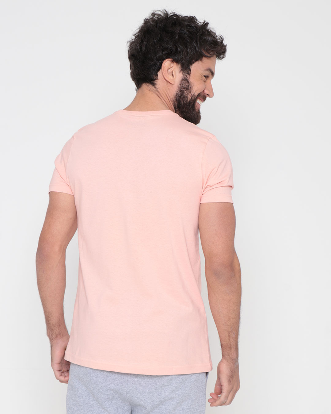 Camiseta-Tj166-Flintstones---Laranja-Claro