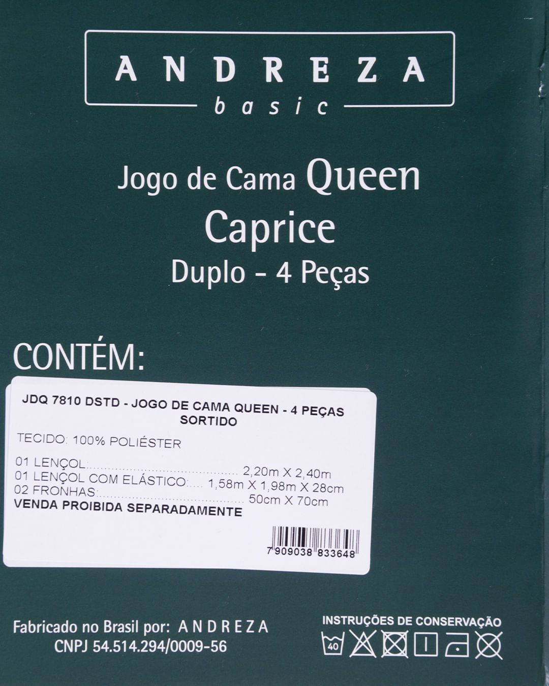 Jogo-De-Cama-Queen-Caprice---4-Pecas---Verde-Claro