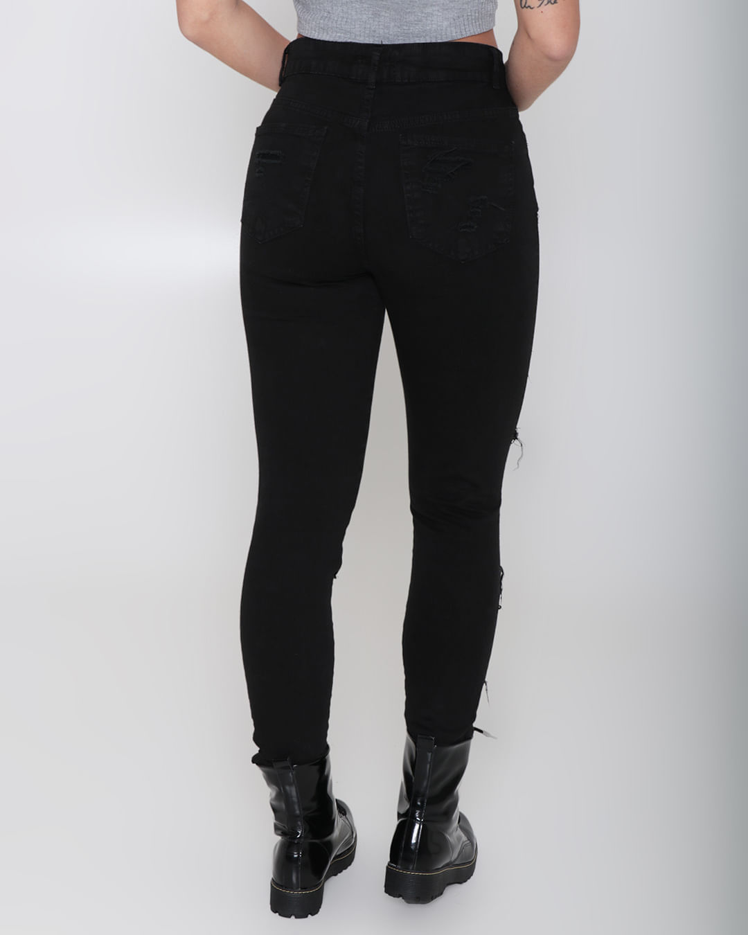 Calca-Cftr35932-Sarja-Rasg-Fem-Ad---Black-Jeans-Escuro
