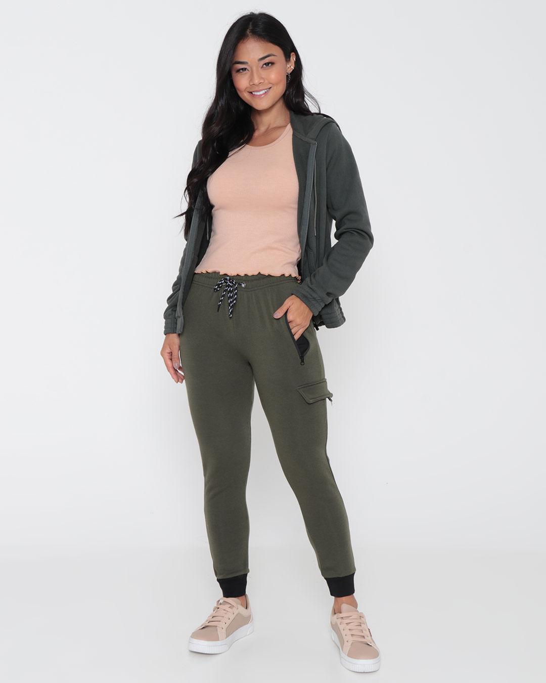 Blusa-Moletom-Aberto-7888a---Verde-Escuro