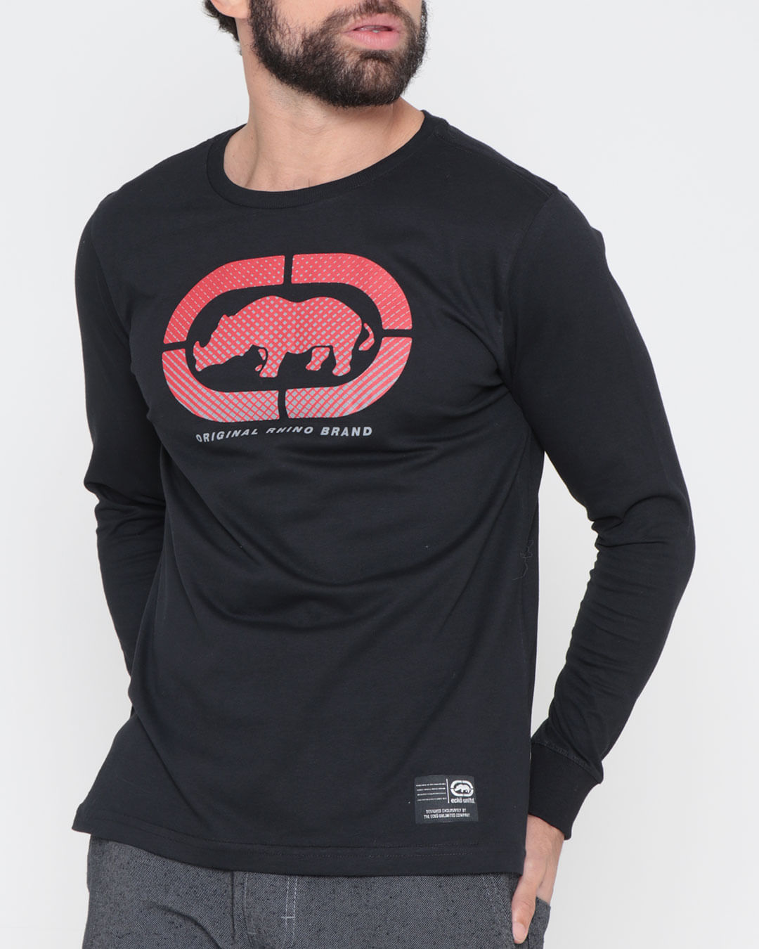 Camiseta-Ecko-U864a-Preto-Ml-Pgg---Preto