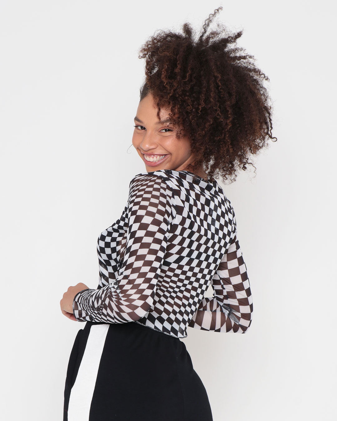 Blusa-Ml-Tule-Quadrados--1005788---Preto-Xadrez