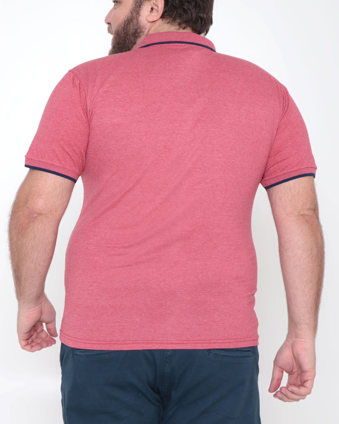 Polo-P-A-Lisa-Bolso-8221---G1g4---Vermelho-Medio