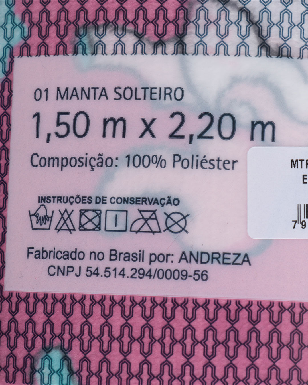 Manta-Infantil-Flannel-Encanto-Pink---Rosa-Escuro