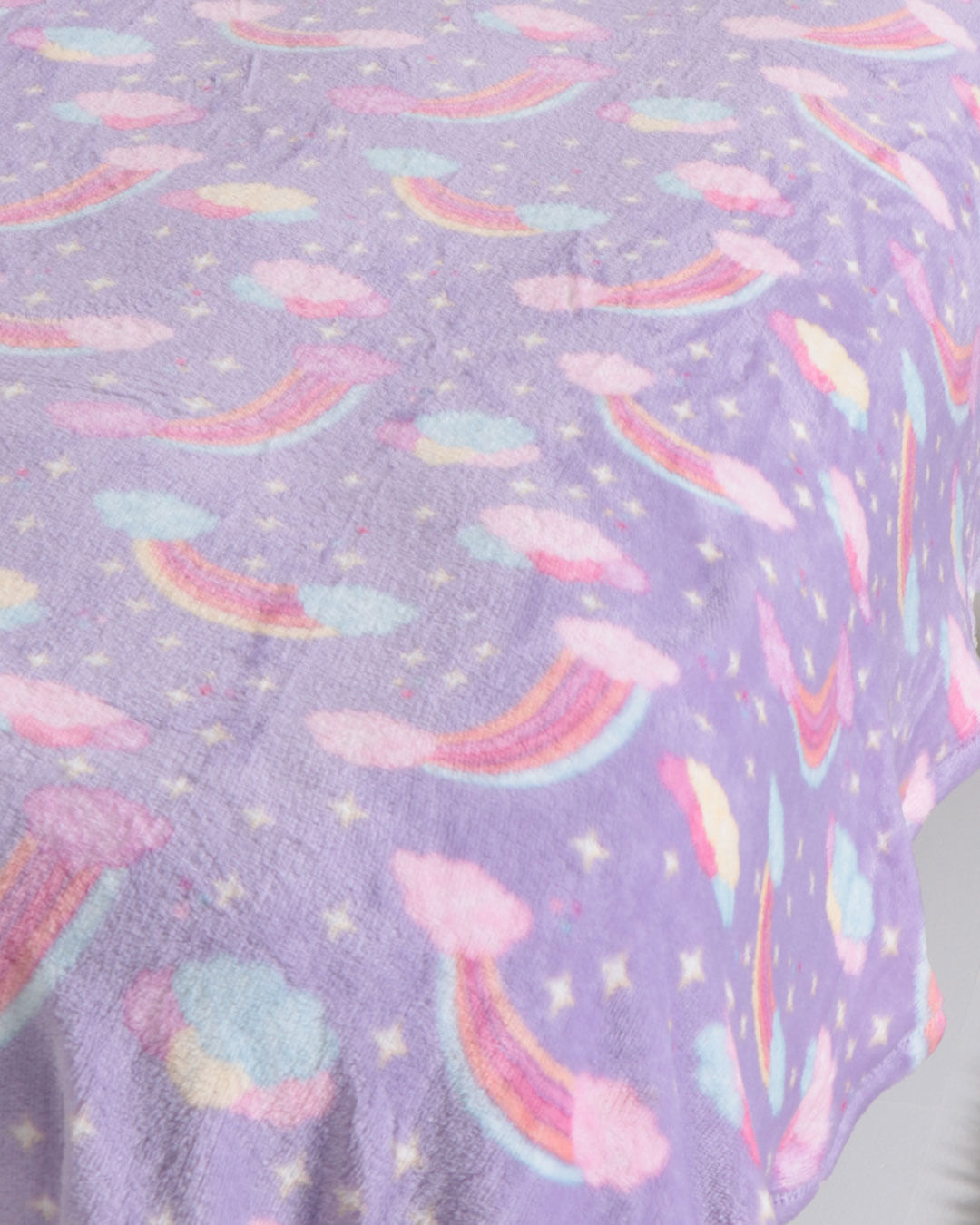 Manta-Infantil-Flannel-Rainbow-Lil---Lilas-Claro