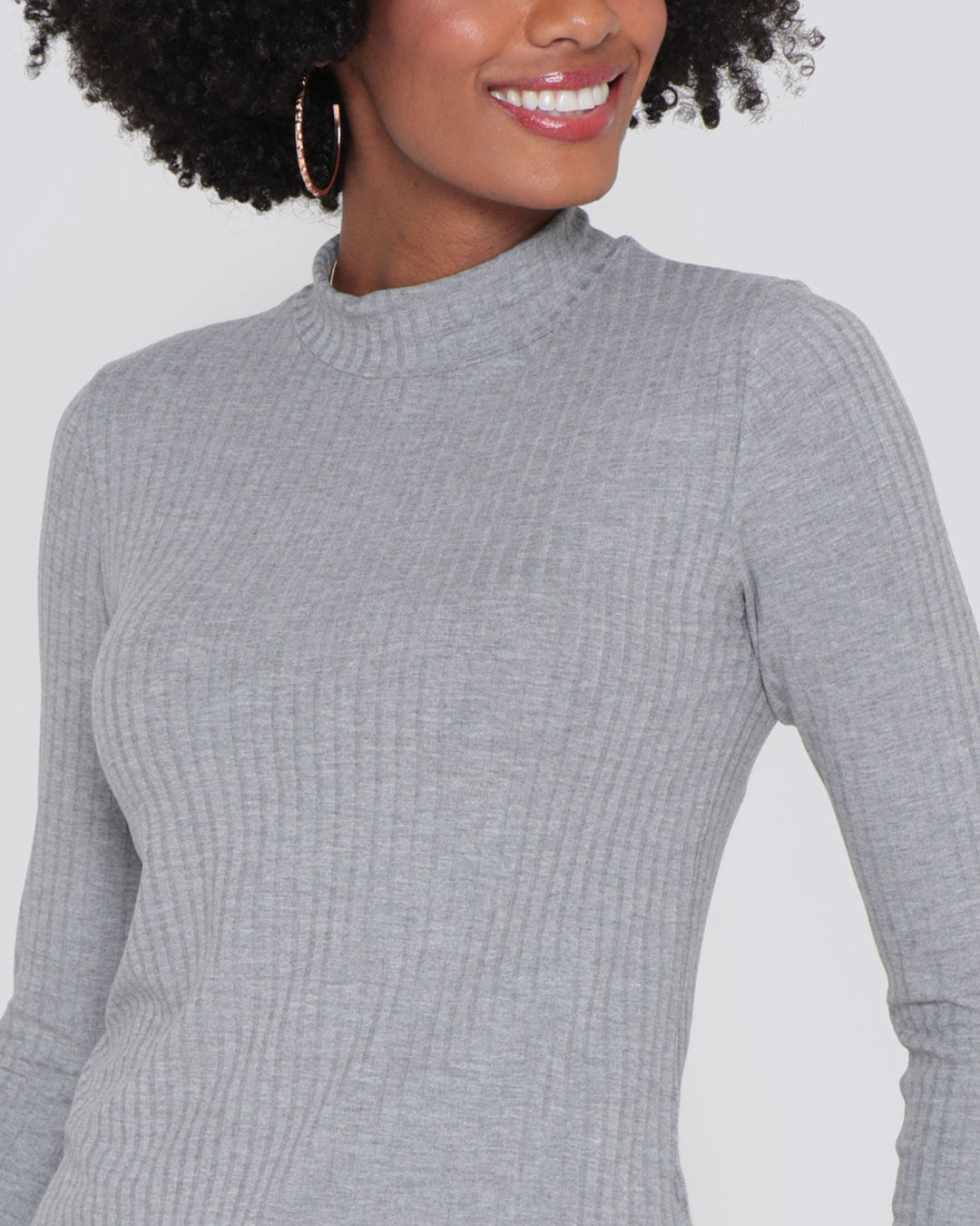 Blusa-1818-Canelada-Gola-Alta-Ml---Cinza-Medio