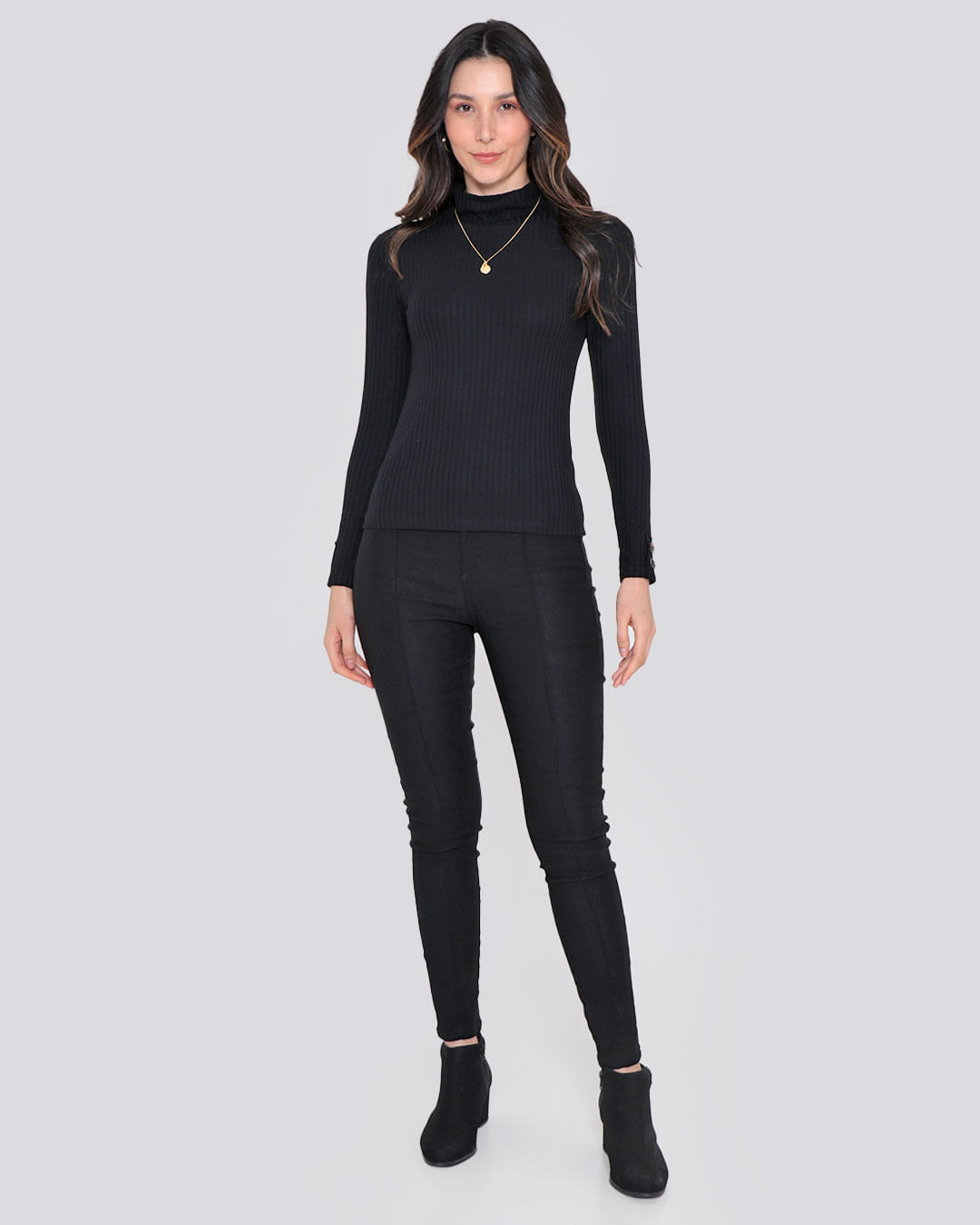 Blusa-1818-Canelada-Gola-Alta-Ml---Preto