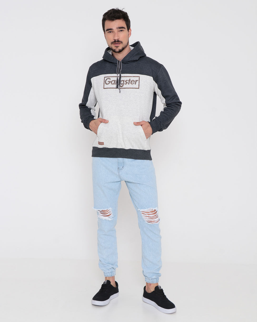 Moletom--Gansgter--14070559---Mescla-Escuro