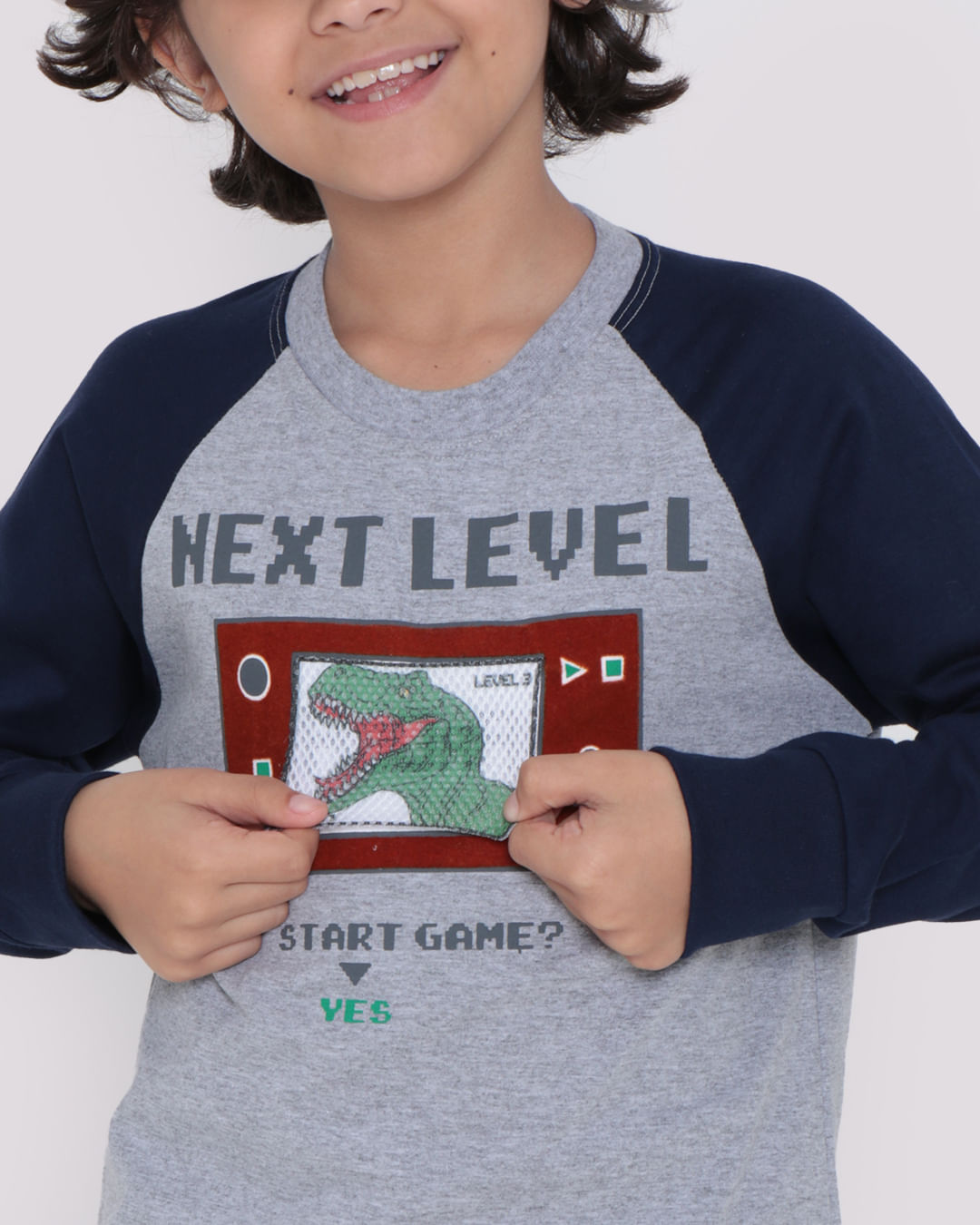Camiseta-7007t-Ml-M410-Dino---Cinza-Claro