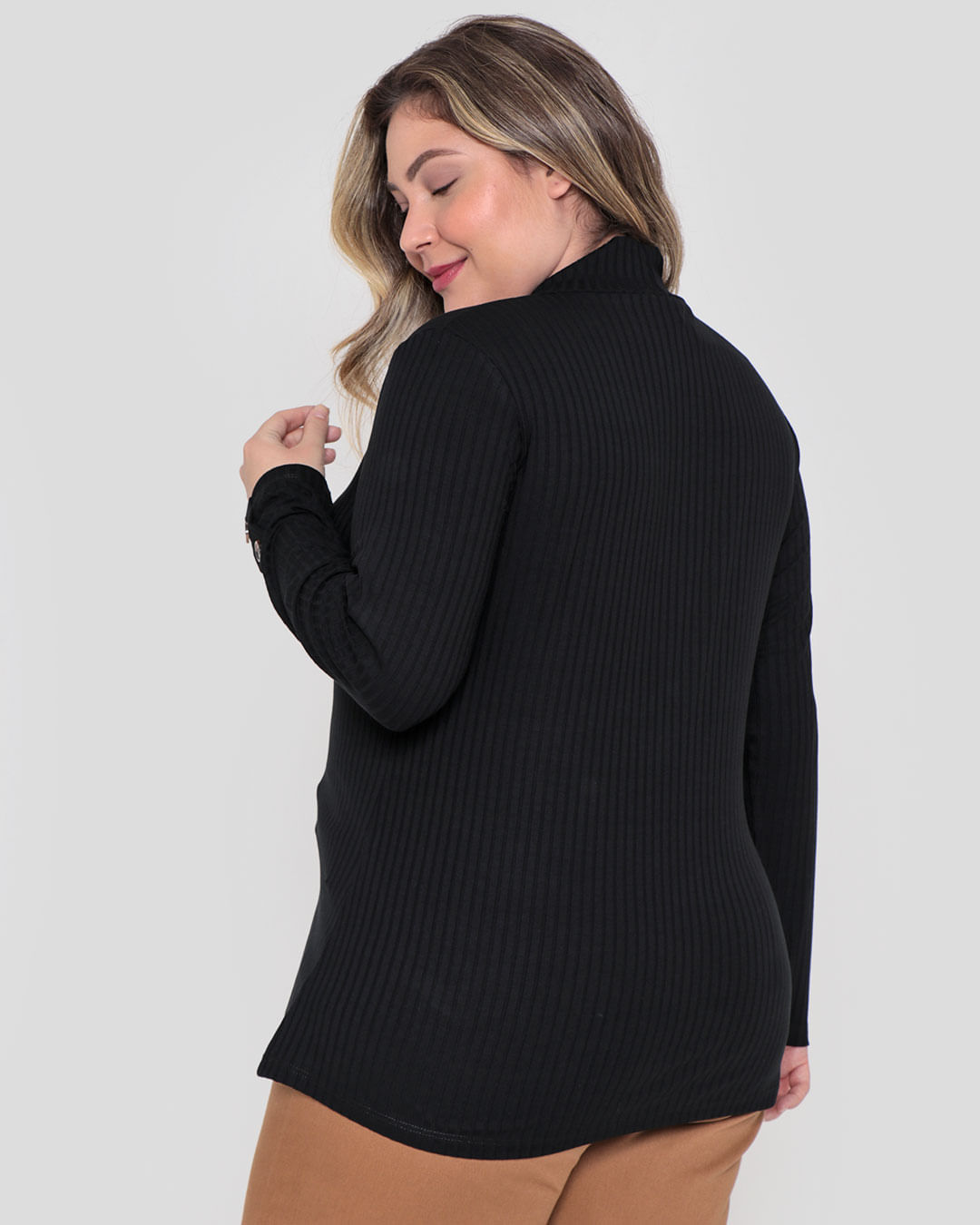 Blusa-Pl1818-Canelada-Gola-Alta-Ml---Preto