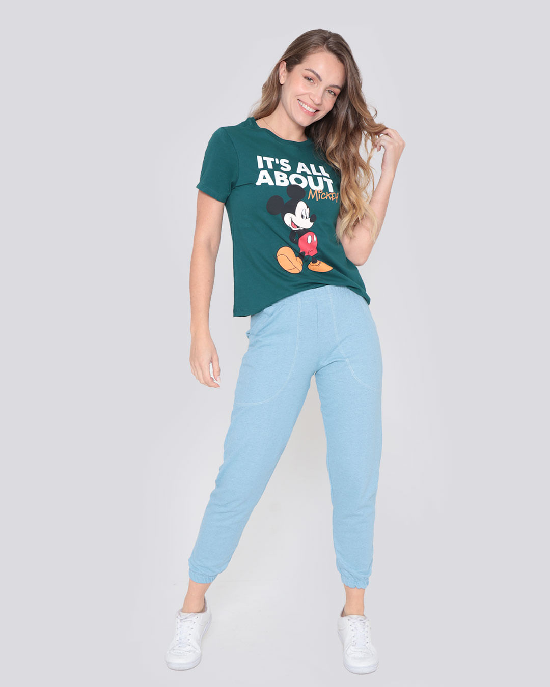 Camiseta-Mickey---22865---Verde-Escuro