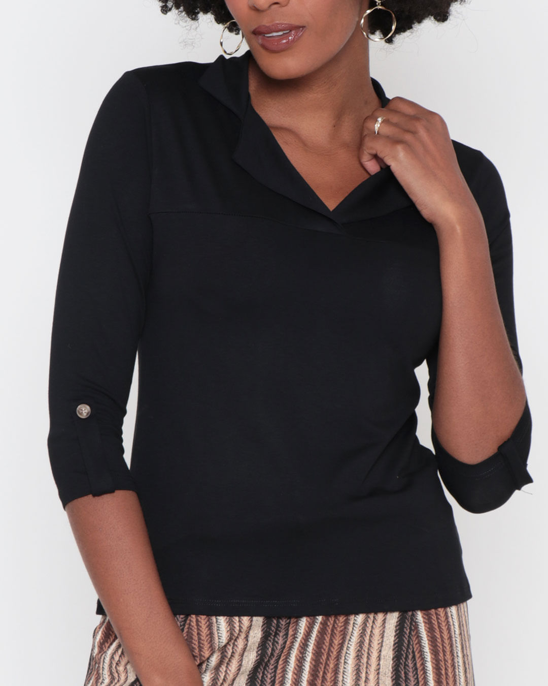 Blusa-Il517-Gola-Polo-Manga-78---Preto