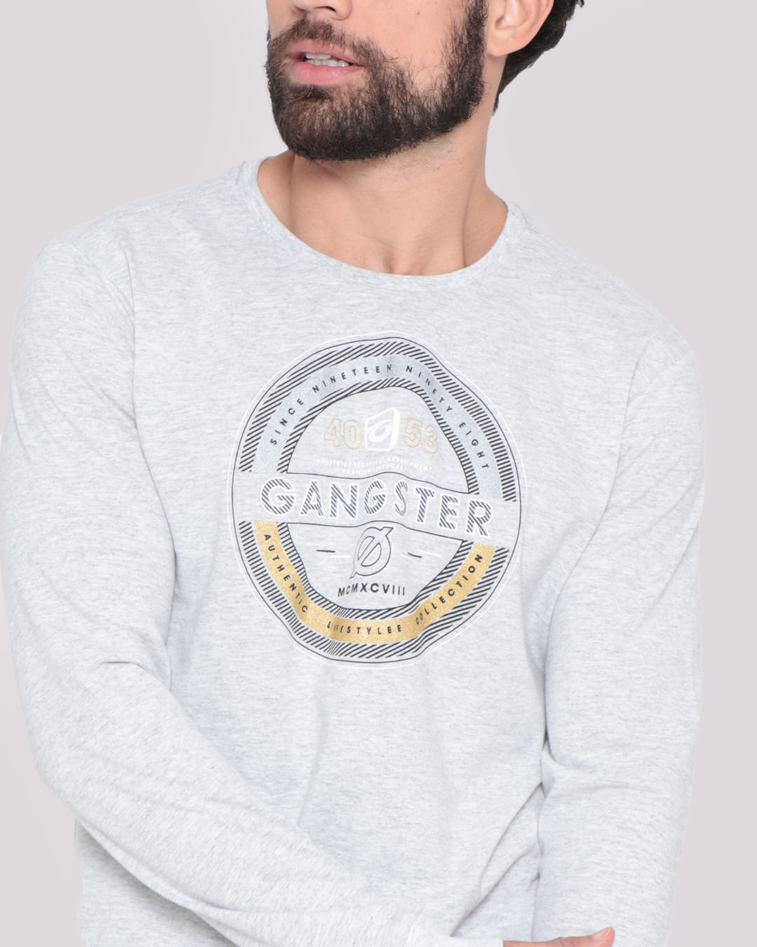 Camiseta--Gansgter-10020406-M-Pgg---Mescla-Claro