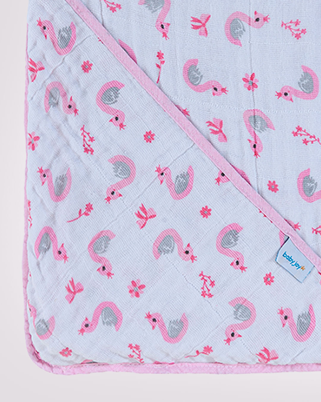 Toalha-Soft-3-Camadas-A-100--Algodao---Rosa-Claro