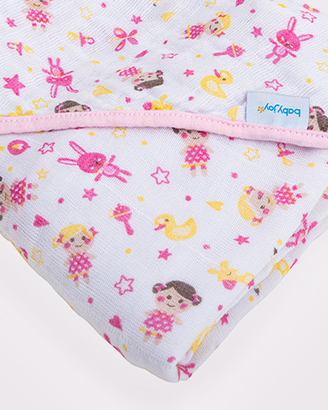 Toalha-Soft-3-Camadas-A-100--Algodao---Rosa-Outros