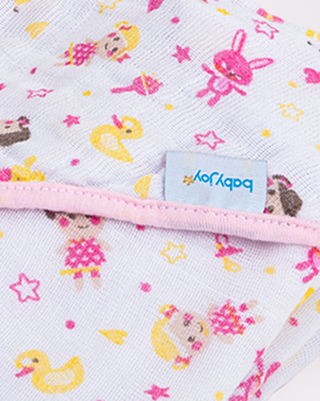 Toalha-Soft-3-Camadas-A-100--Algodao---Rosa-Outros