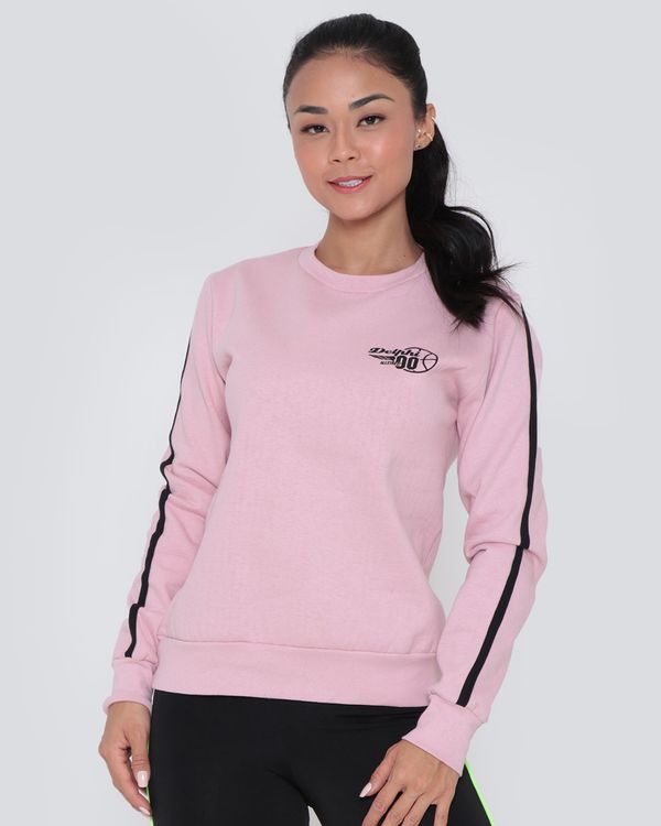 Blusão Feminino Moletom Rosa GG