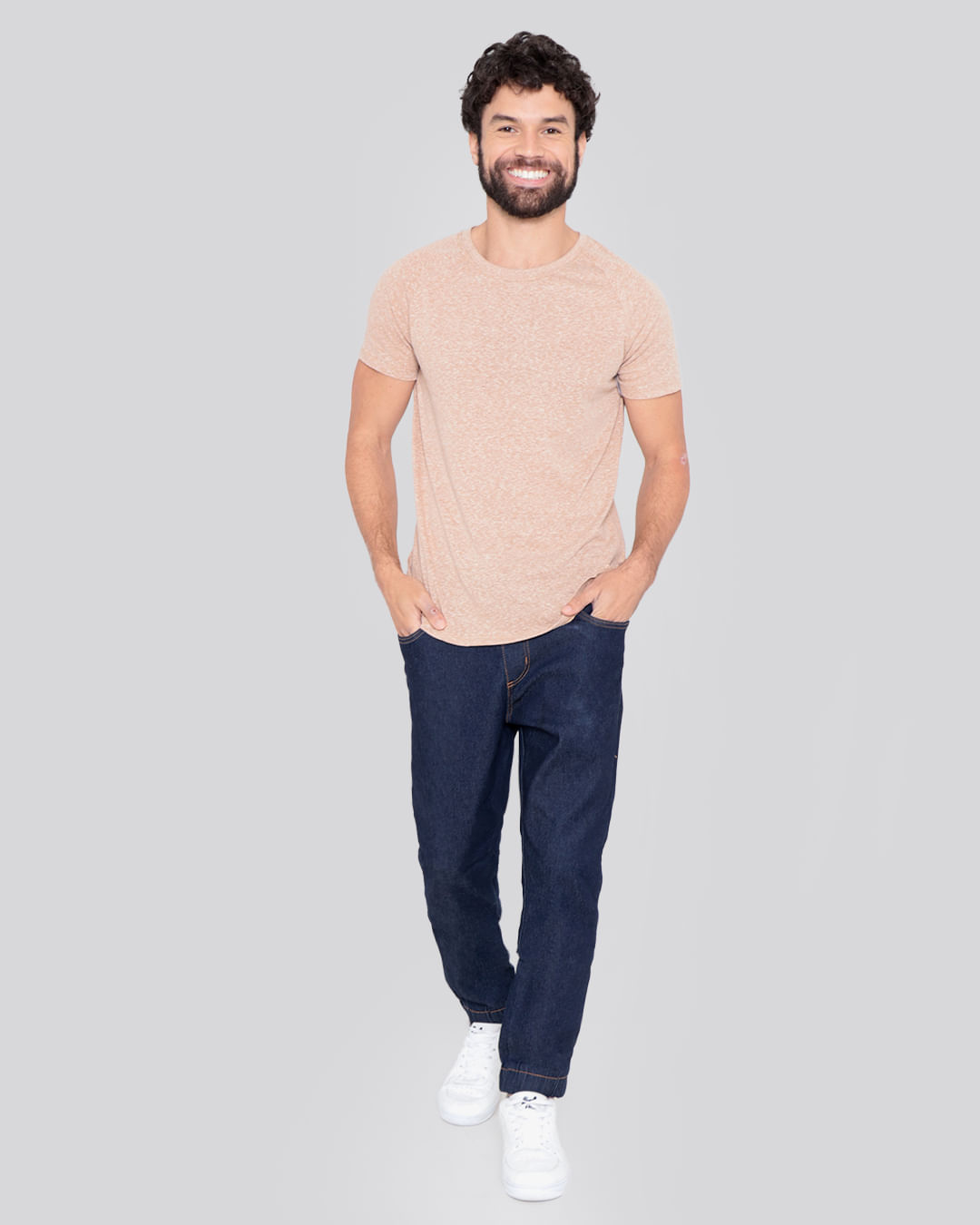 Camiseta-Fashion-8361---Marrom-Claro